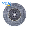 Flap Disc with M10 Fiberglass Backing in Single or Double Fitted Flaps Pattern